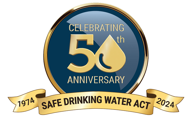 Safe Drinking Water Act 50th Anniversary Logo