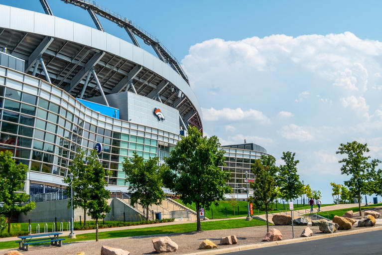 Broncos stadium.