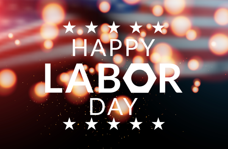Hapy Labor Day sign 