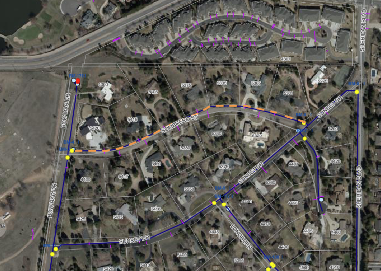 map of sombrero drive